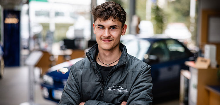 Samuel Balzke, Kfz.-Mechatroniker
